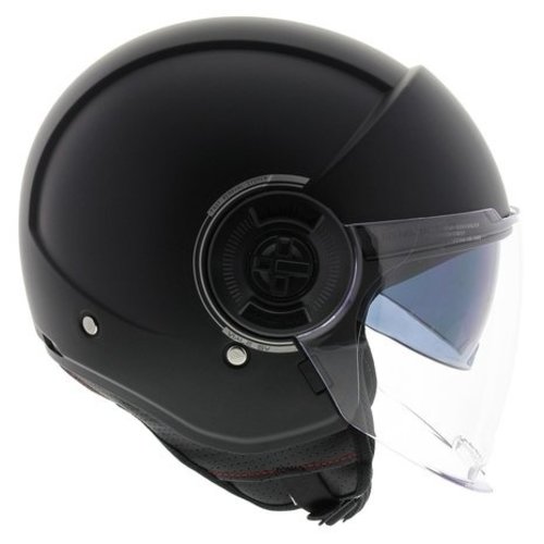 MT Helmets Casque Jet Viale SV Noir-(Choisissez la Taille)