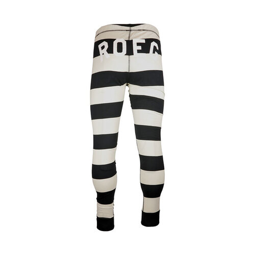 Roeg Long John Gestreifte Hose - Schwarz/Weiß