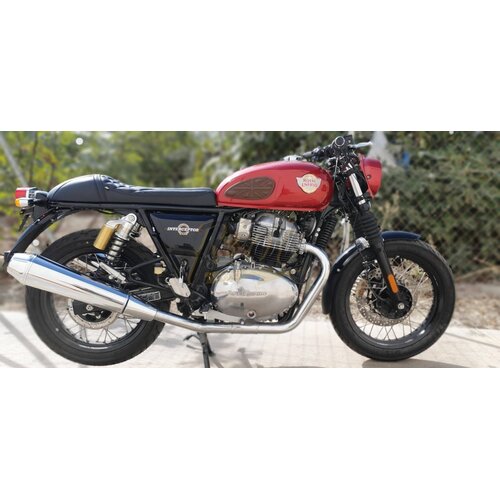 Royal Enfield Interceptor und Continental Cafe Racer Sitz Zweisitzer Original Hilfsrahmen (Stil wählen)