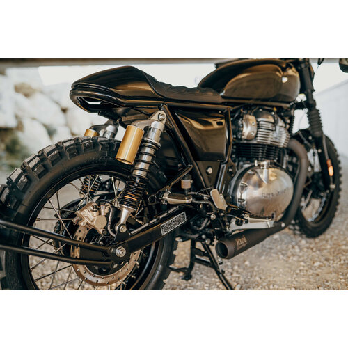 Royal Enfield Interceptor und Continental Cafe Racer Sitz kurzes Modell (Stil auswählen)