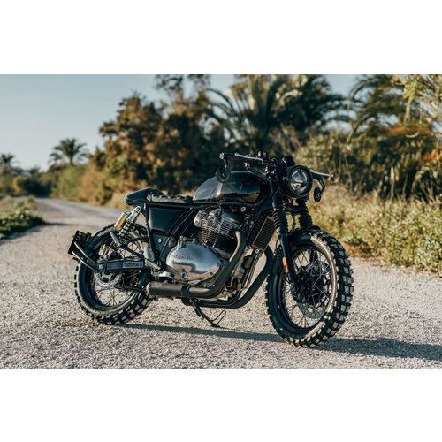 Royal Enfield Interceptor und Continental Cafe Racer Sitz kurzes Modell (Stil auswählen)
