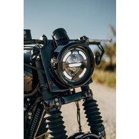 Capot de phare Royal Enfield Interceptor et Continental pour compteur de vitesse Mini Singer