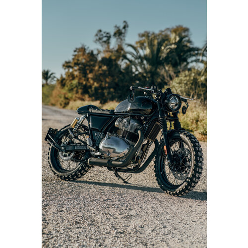 Capot de phare Royal Enfield Interceptor et Continental pour compteur de vitesse Mini Singer