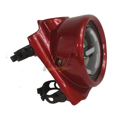 Capot de phare Royal Enfield Interceptor et Continental pour compteur de vitesse Mini Singer