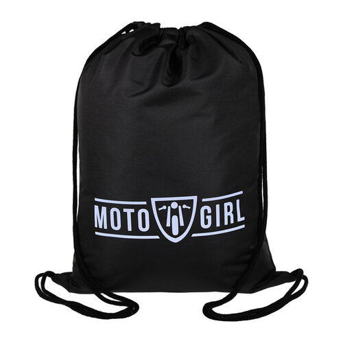 Motogirl Ribbed Knee Leggings - Black
