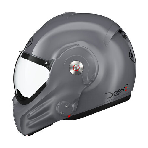 Roof Helmets Desmo Helm Mat Donker Zilver