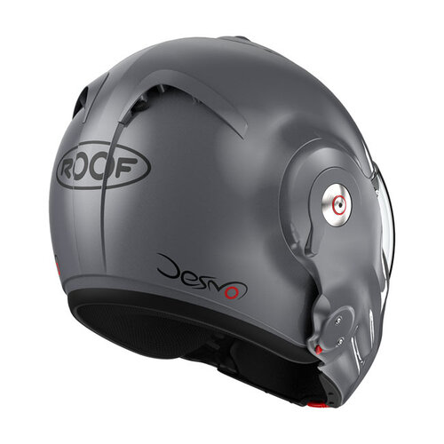 Roof Helmets Desmo Helm Matt Dunkelsilber