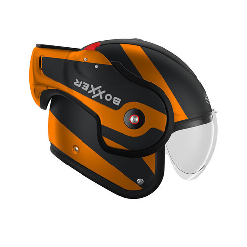 Roof Helmets Casque Boxxer Fuzo Noir Mat/Orange
