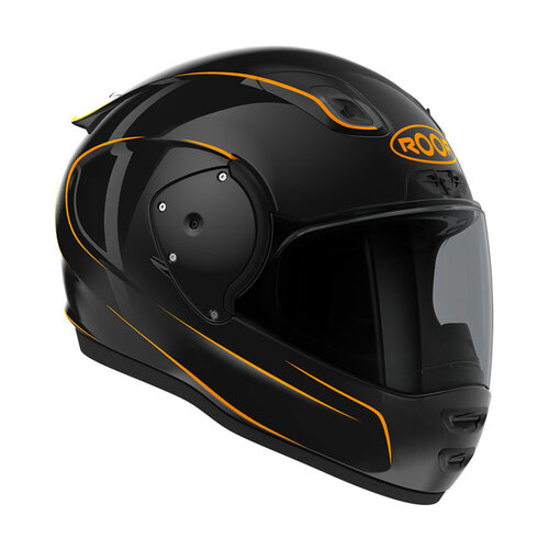 Roof Helmets RO200 Neon Helmet Black/Orange