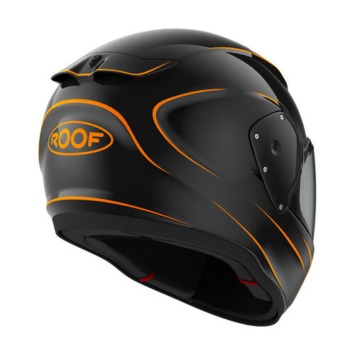 Roof Helmets RO200 Neon Helmet Black/Orange