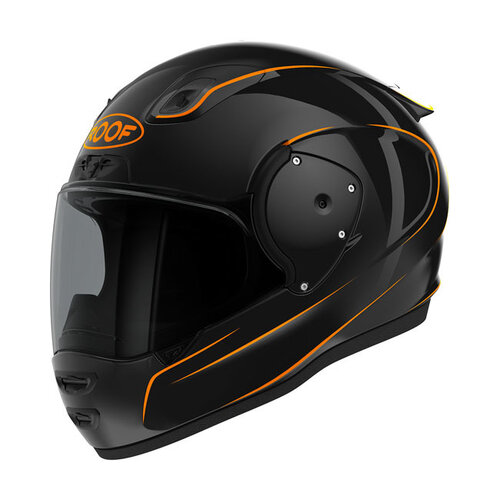 Roof Helmets RO200 Neon Helmet Black/Orange