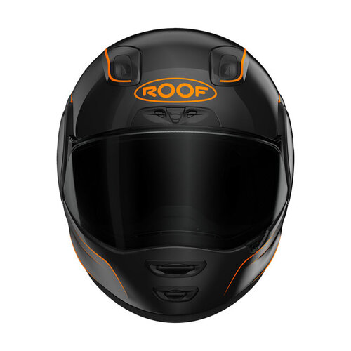 Roof Helmets RO200 Neon Helmet Black/Orange