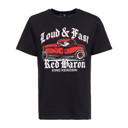 Red Baron T-shirt - Zwart