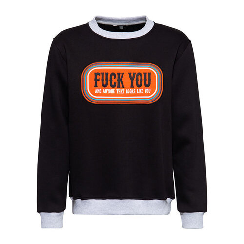King Kerosin F*ck You Sweatshirt - Black