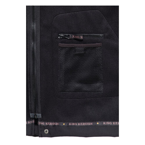 King Kerosin Ride Grass Adventure Gear Hoodie - Dark Blue