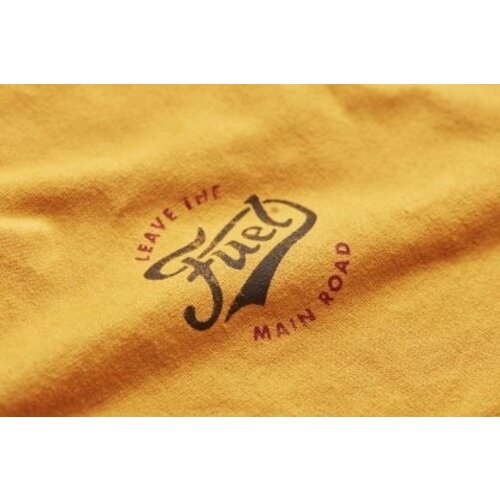 FUEL Sweatshirt Met Ronde Hals - Mosterd