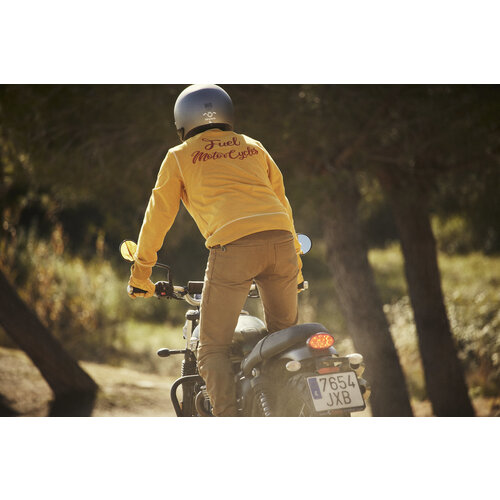 FUEL Rundhals-Sweatshirt - Senf