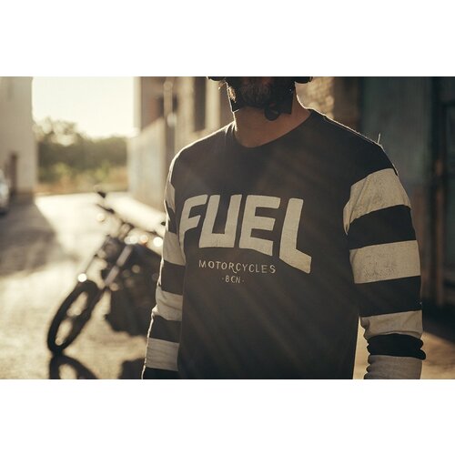 FUEL Langarm - Zeitungsstreifen