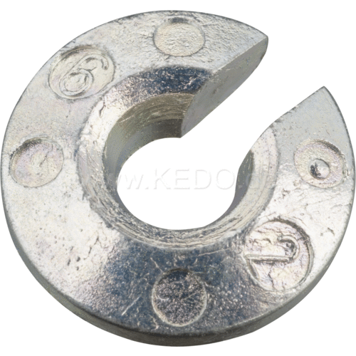 Kedo Balanceergewicht 1 Stuk/5 g (voor 6,4 mm Spaken, Zink)