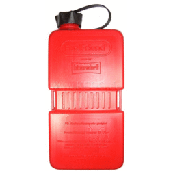 1.5 liter Fuel and Oil Canister With Belt Attachment Clips