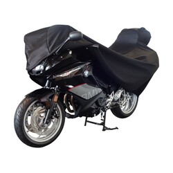 Flex Indoor Cover for Motorcycle with Topcase - (Choose Size)