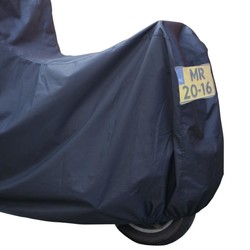 Alfa Outdoor Cover Plaque d'immatriculation Motos avec étui - (Choisissez la Taille)