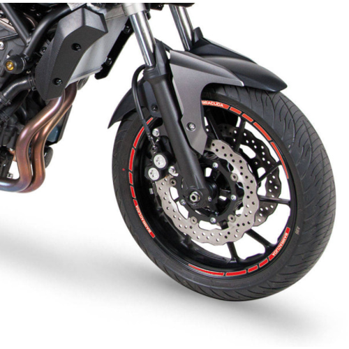 Kit Tiras Ruedas Universales para Motocicletas/Maxiscooters | (Elegir Color)