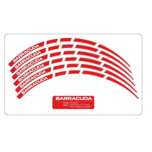 Universal Wheel Stripes Kit for Motorbike/Maxiscooters | (Choose Color)