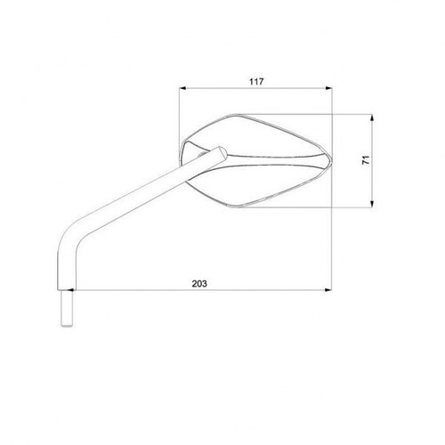 Miroir Universel A-VERSION en Paire | (Choisir la Couleur)