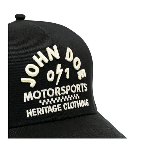 John Doe Casquette Trucker - Noir et Blanc