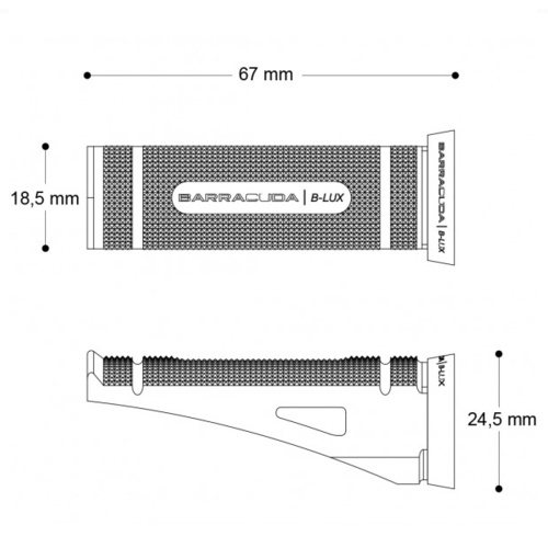 Universal Footpeg Kit in Pair | (Choose Color)