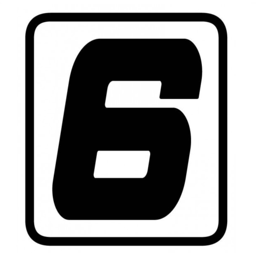 Universal Sticker Numbers | Single Piece