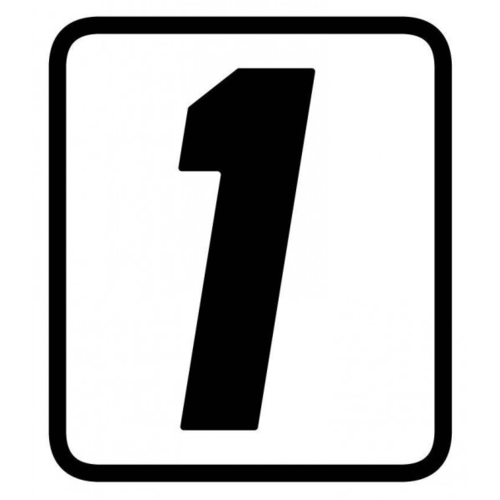 Universal Sticker Numbers | Single Piece