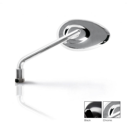 Universal Stone Mirrors Handlebar Mounting in Pair | (Choose Color)