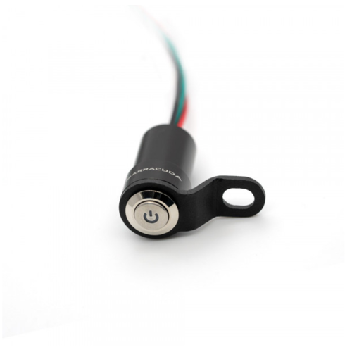 Barracuda Botón de Interruptor Impermeable de Faros Universales
