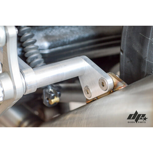 Dixerparts Supports d'échappement pour Commandes Reculées Courtes et Longues | BMW K75