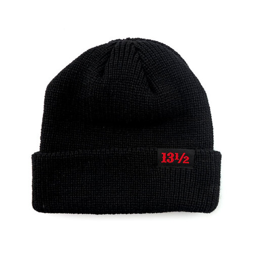 13½ Black Beanie