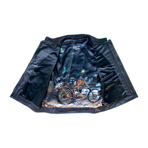 Gilet in Pelle Night Rider