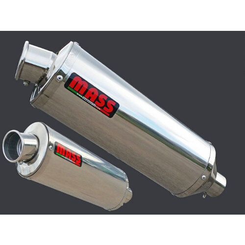 Pot D'échappement OVAL pour Honda HORNET 600 | (Choisissez le Matériau)