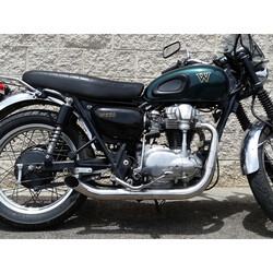 Système D'échappement Complet Hot Rod 2in2 pour Kawasaki W650 | (Choisir Une Option)