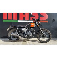 Evo INOX Matt Black (Slip-On) Exhaust for Mash Scrambler 400cc | (Choose Option)