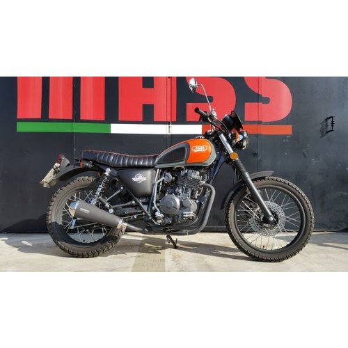 Evo INOX Mattschwarz (Slip-On) Auspuff für Mash Scrambler 400cc | (Option Wählen)