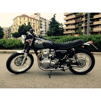 Sistema Completo de Escape Hot Rod 2 en 2 para Kawasaki W800 | (Elegir Opción)