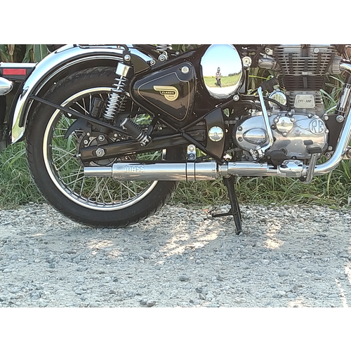 BOTTIGLIA (Slip-On) Auspuff für Royal Enfield Classic 500 | (Option Wählen)