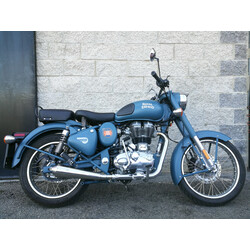 Échappement TROMB INOX RETRO (Slip-On) pour Royal Enfield Classic 500 | (Choisir Une Option)