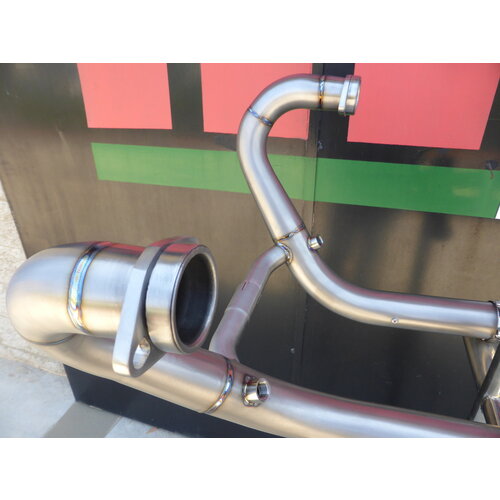 Échappement TITAN FULL Système Complet Hot Rod 2in2 pour Royal Enfield Interceptor 650 | (Choisir Une Option)