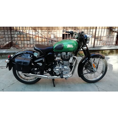 Scarico BOTTIGLIA (Slip-On) per Royal Enfield Classic 500 | (Scegli Opzione)
