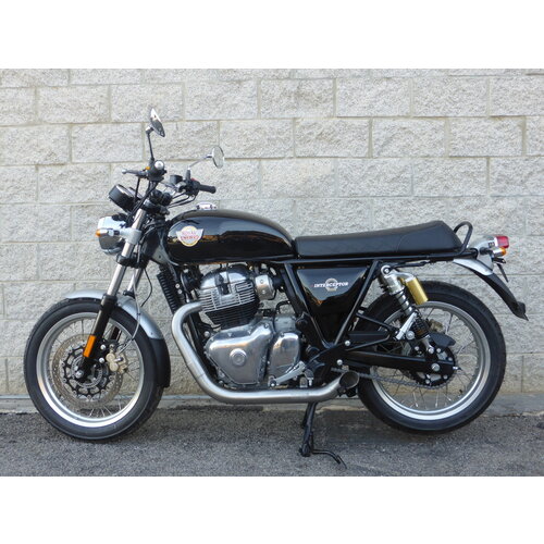 Hot Rod Komplettanlage 2in2 Auspuff für Royal Enfield Interceptor 650 / Continental GT 650 | (Option Wählen)