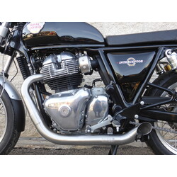 Échappement Hot Rod Complete System 2in2 pour Royal Enfield Interceptor 650 / Continental GT 650 | (Choisir Une Option)