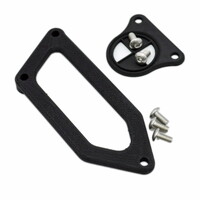 Kühlerseite Extras Oberflächen Embleme Details für BMW K100/K1100 Cafe Racer Boober